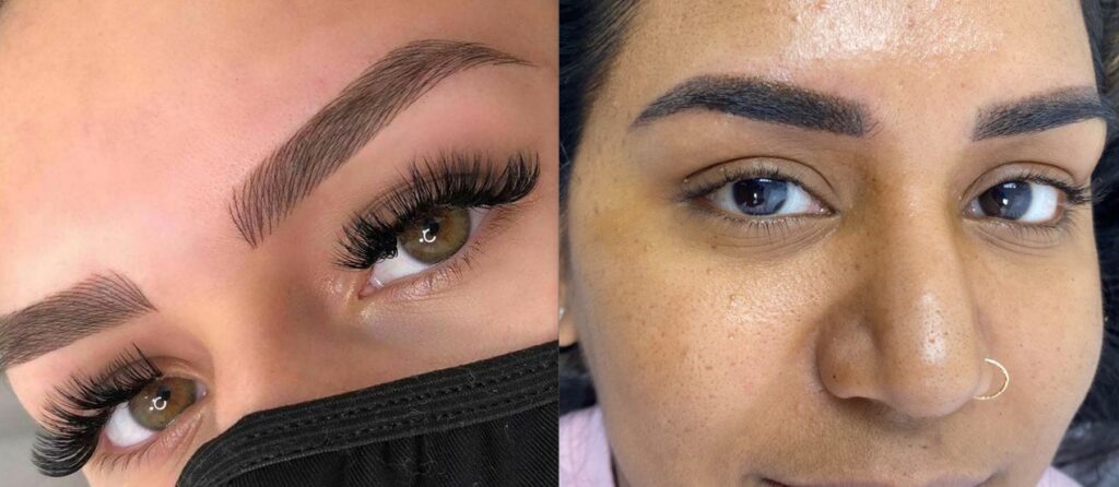 What is better, microblading or powder eyebrows